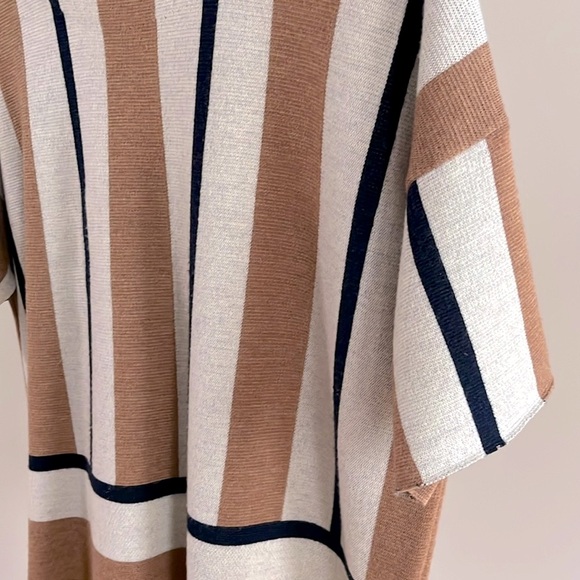 J.Crew Women’s Merino Wool Striped Short Sleeve Sweater - Picture 3 of 10